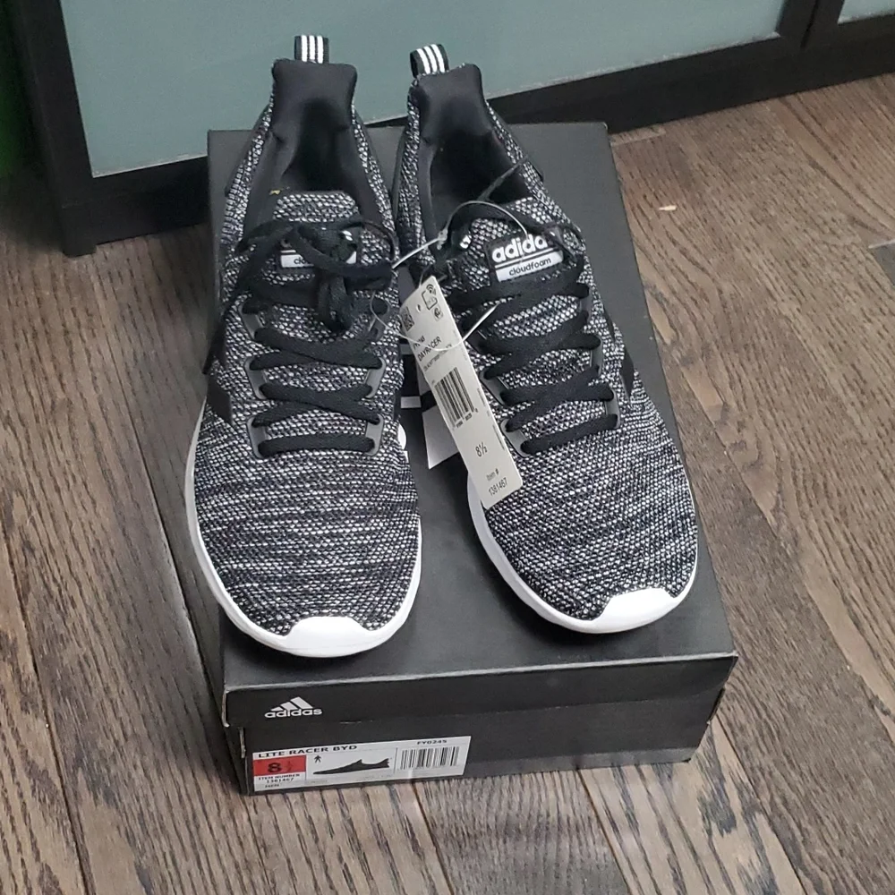 NIB Adidas Lite Racer Byd Men's Shoes - Picture 5 of 8